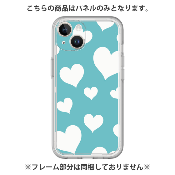 プレミアムパネル［ Dot Hearts - Blue ］