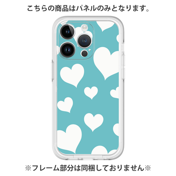 プレミアムパネル［ Dot Hearts - Blue ］