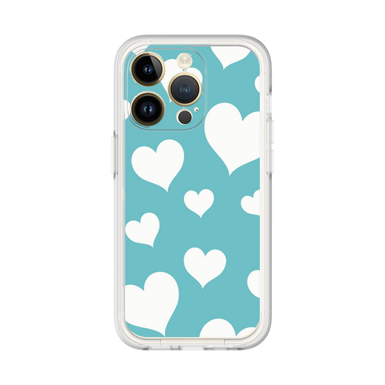 プレミアムパネル［ Dot Hearts - Blue ］