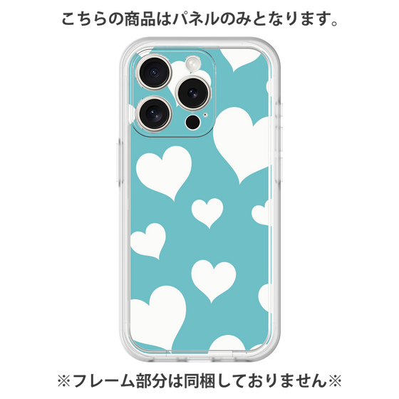プレミアムパネル［ Dot Hearts - Blue ］