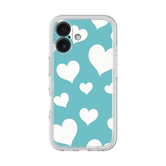 プレミアムパネル［ Dot Hearts - Blue ］