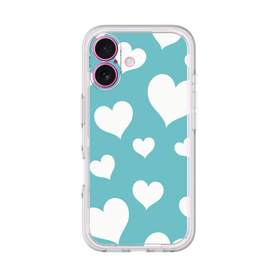 プレミアムパネル［ Dot Hearts - Blue ］