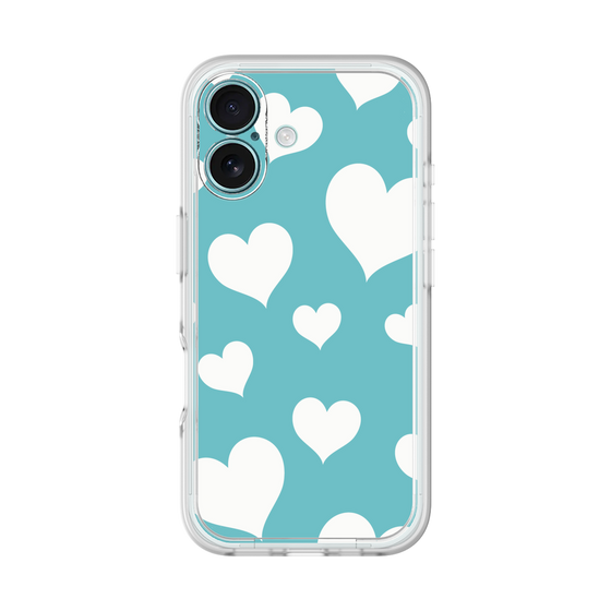 プレミアムパネル［ Dot Hearts - Blue ］