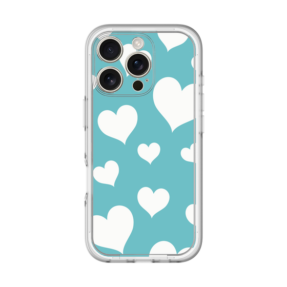 プレミアムパネル［ Dot Hearts - Blue ］