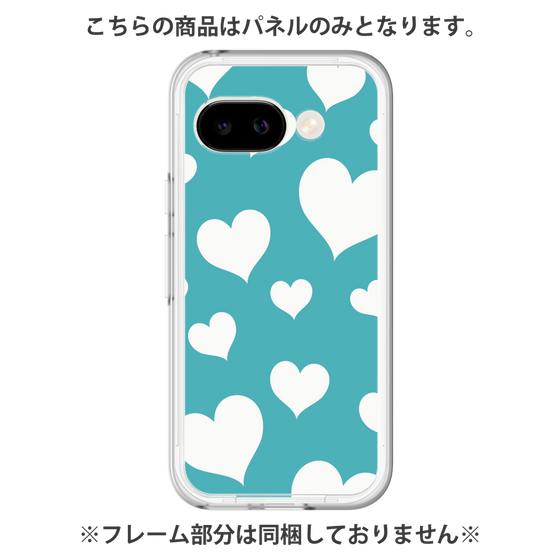 プレミアムパネル［ Dot Hearts - Blue ］