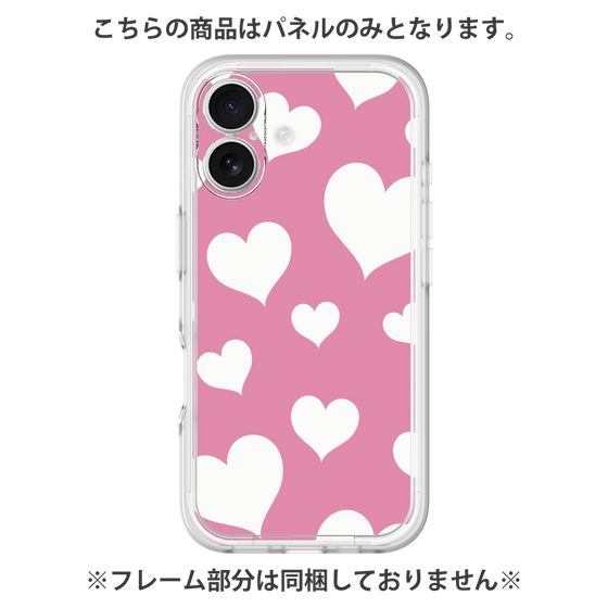 プレミアムパネル［ Dot Hearts - Pink ］