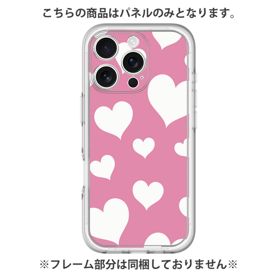 プレミアムパネル［ Dot Hearts - Pink ］