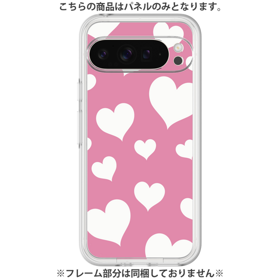 プレミアムパネル［ Dot Hearts - Pink ］