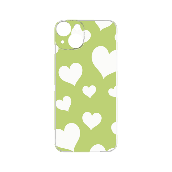 プレミアムパネル［ Dot Hearts - Green ］