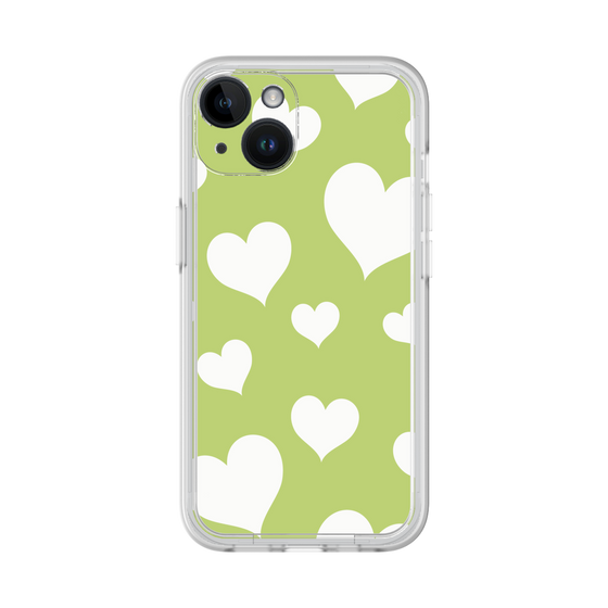 プレミアムパネル［ Dot Hearts - Green ］