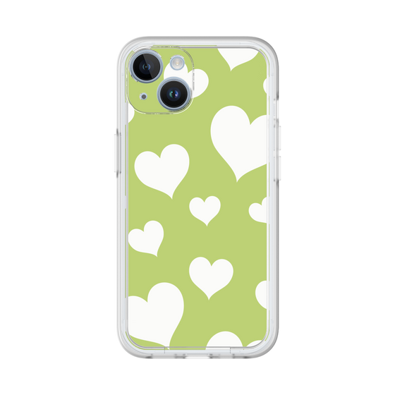プレミアムパネル［ Dot Hearts - Green ］