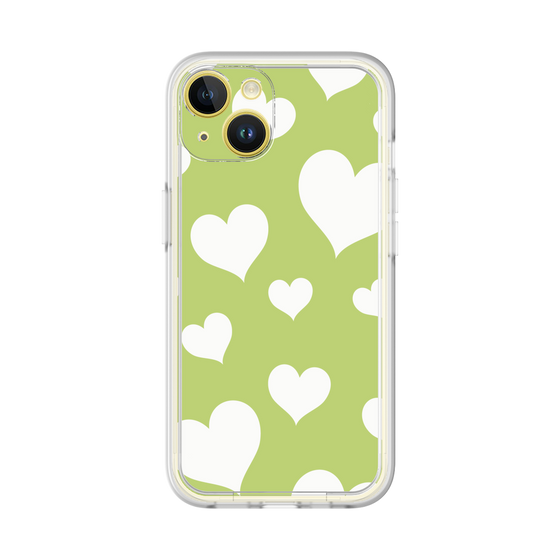 プレミアムパネル［ Dot Hearts - Green ］