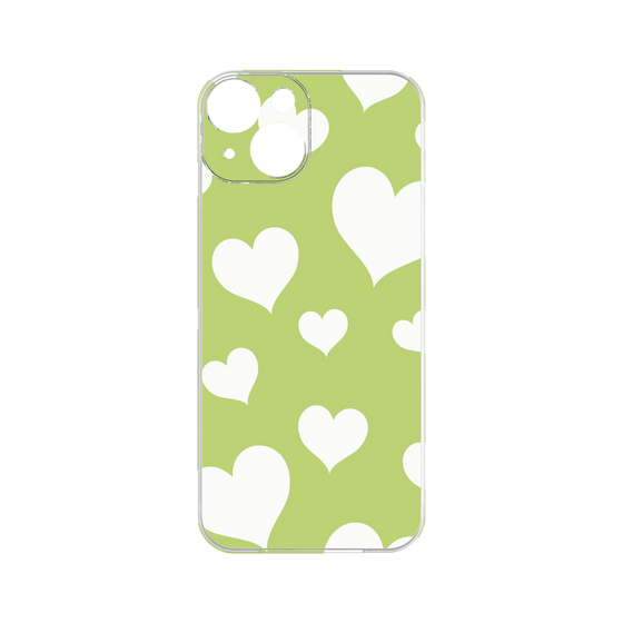 プレミアムパネル［ Dot Hearts - Green ］