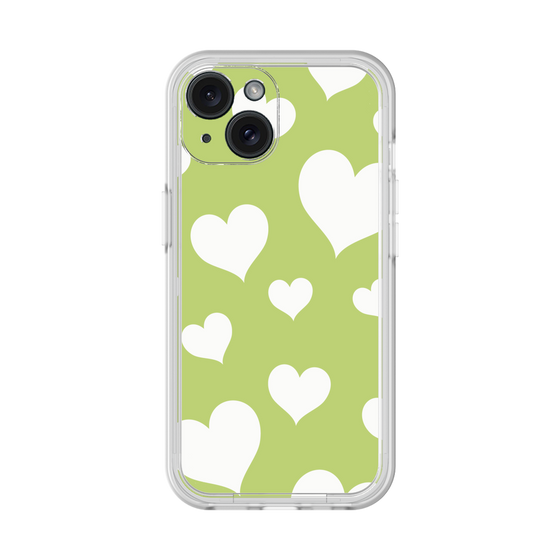プレミアムパネル［ Dot Hearts - Green ］