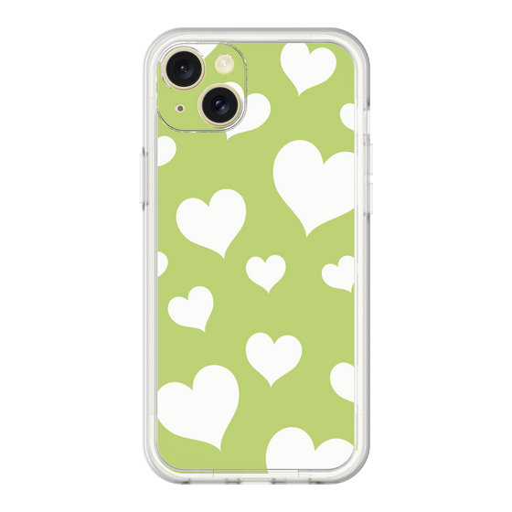 プレミアムパネル［ Dot Hearts - Green ］