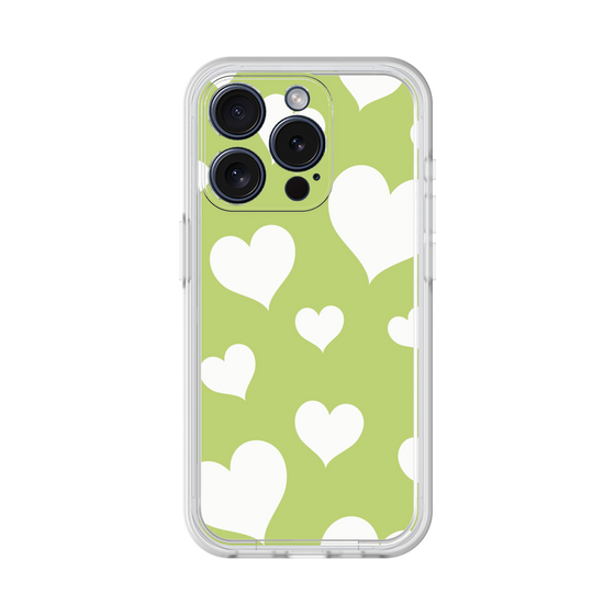 プレミアムパネル［ Dot Hearts - Green ］