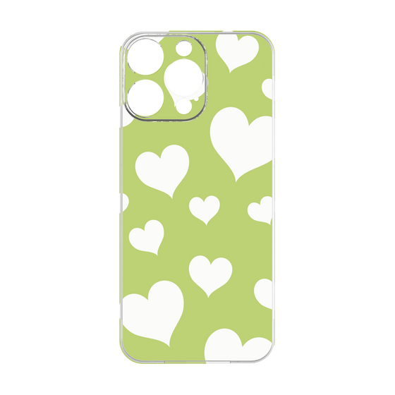 プレミアムパネル［ Dot Hearts - Green ］