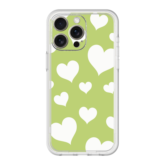 プレミアムパネル［ Dot Hearts - Green ］
