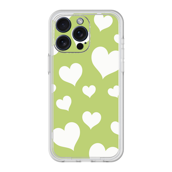 プレミアムパネル［ Dot Hearts - Green ］