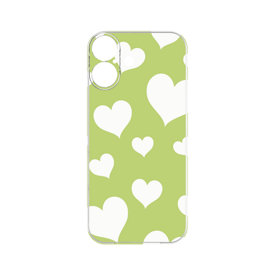 プレミアムパネル［ Dot Hearts - Green ］