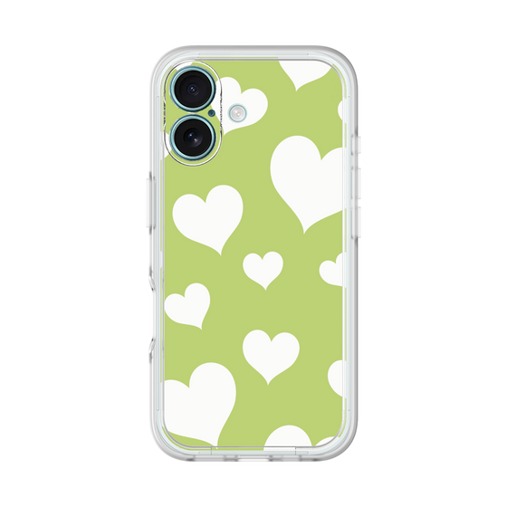 プレミアムパネル［ Dot Hearts - Green ］
