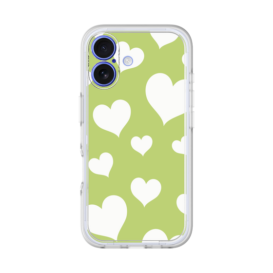 プレミアムパネル［ Dot Hearts - Green ］