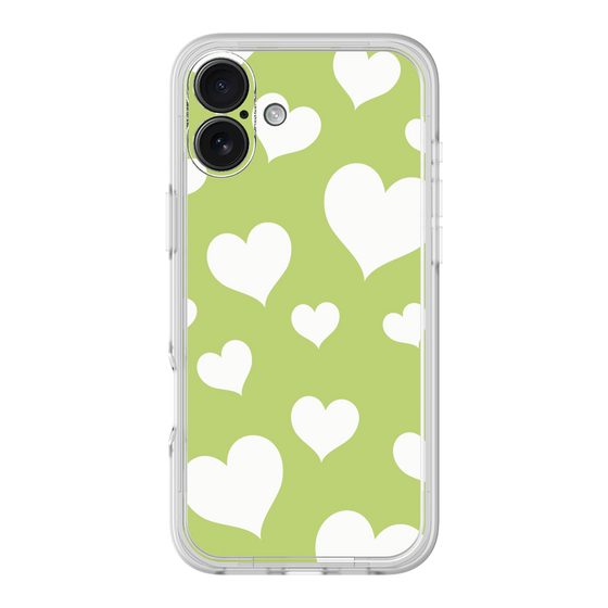 プレミアムパネル［ Dot Hearts - Green ］