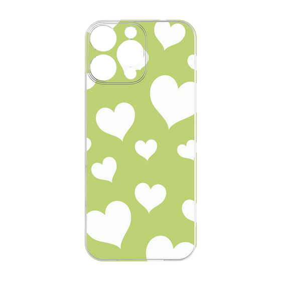 プレミアムパネル［ Dot Hearts - Green ］