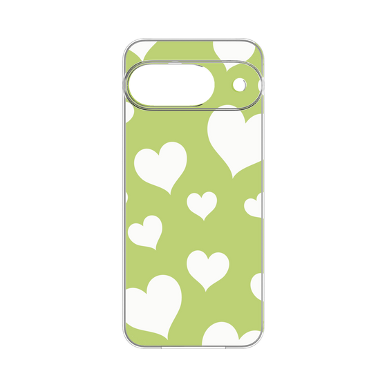 プレミアムパネル［ Dot Hearts - Green ］