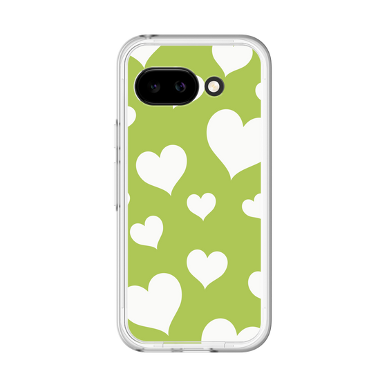 プレミアムパネル［ Dot Hearts - Green ］