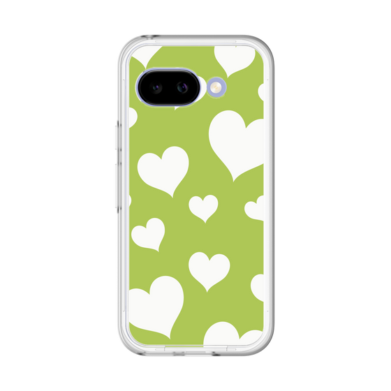 プレミアムパネル［ Dot Hearts - Green ］