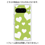 プレミアムパネル［ Dot Hearts - Green ］
