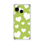 プレミアムパネル［ Dot Hearts - Green ］