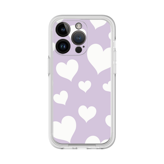 プレミアムパネル［ Dot Hearts - Purple ］