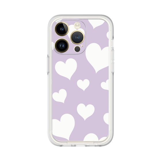 プレミアムパネル［ Dot Hearts - Purple ］