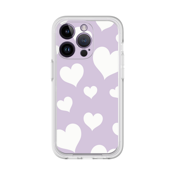 プレミアムパネル［ Dot Hearts - Purple ］