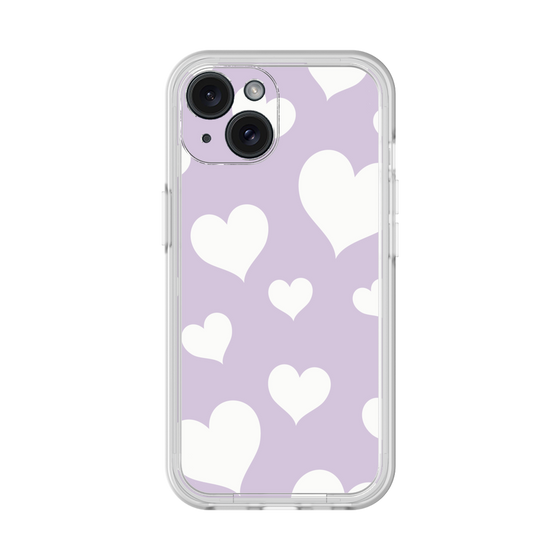 プレミアムパネル［ Dot Hearts - Purple ］