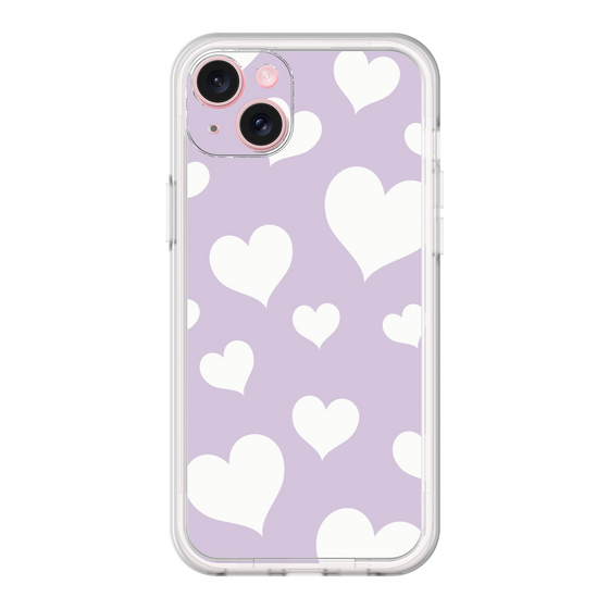 プレミアムパネル［ Dot Hearts - Purple ］