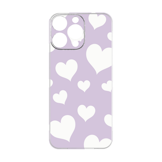 プレミアムパネル［ Dot Hearts - Purple ］