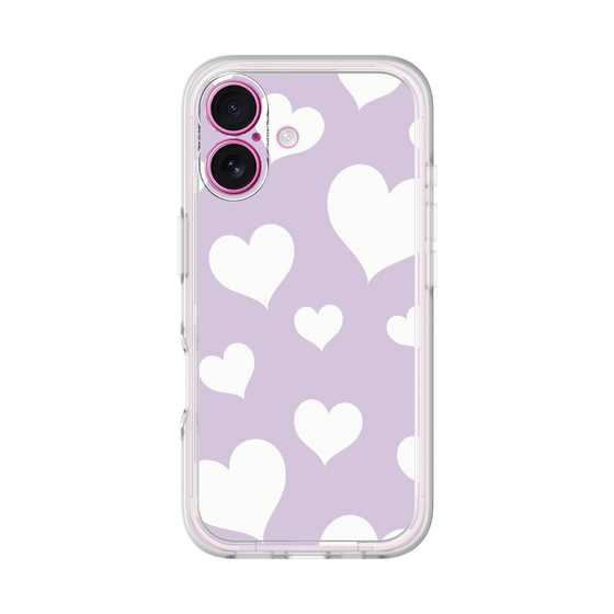 プレミアムパネル［ Dot Hearts - Purple ］