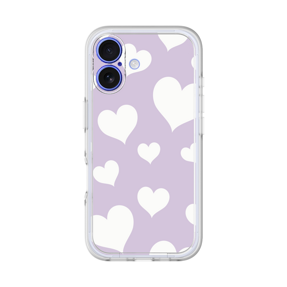 プレミアムパネル［ Dot Hearts - Purple ］