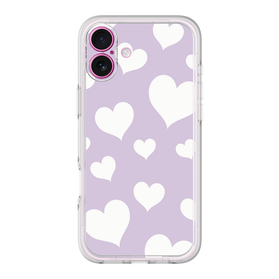プレミアムパネル［ Dot Hearts - Purple ］