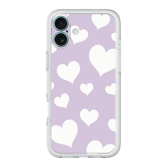 プレミアムパネル［ Dot Hearts - Purple ］