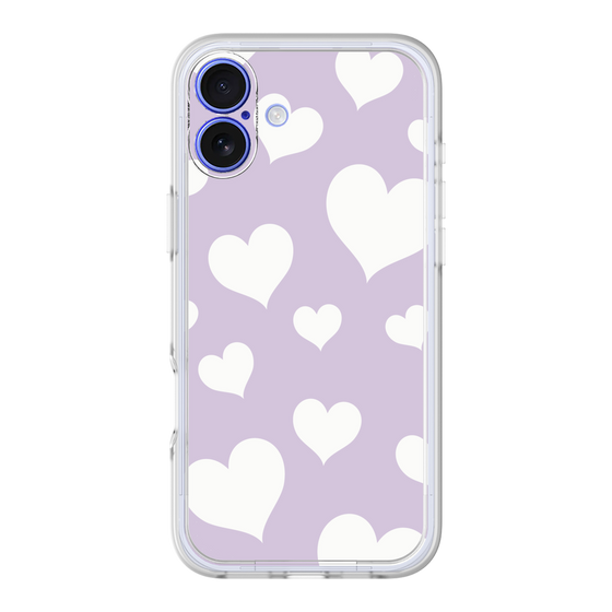 プレミアムパネル［ Dot Hearts - Purple ］