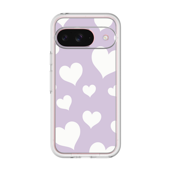 プレミアムパネル［ Dot Hearts - Purple ］