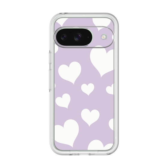 プレミアムパネル［ Dot Hearts - Purple ］