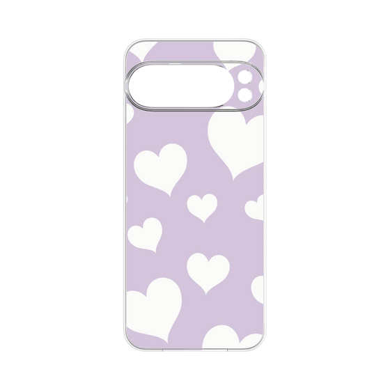 プレミアムパネル［ Dot Hearts - Purple ］