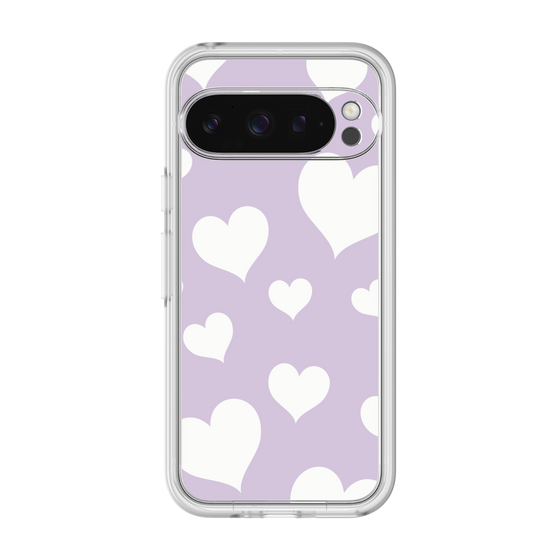 プレミアムパネル［ Dot Hearts - Purple ］