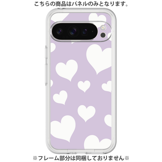 プレミアムパネル［ Dot Hearts - Purple ］