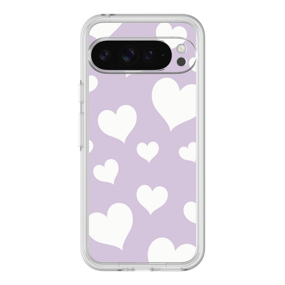 プレミアムパネル［ Dot Hearts - Purple ］